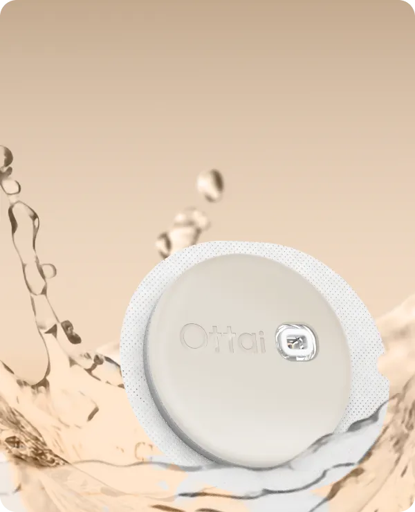 Ottai Malaysia | glucose monitoring device and APP for 24/7 tracking